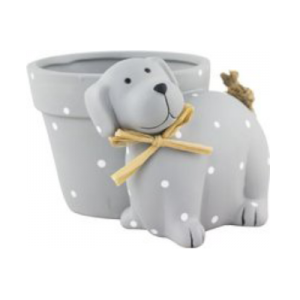 Ceramic Planter Dog