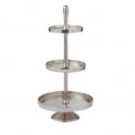 Tray-3-Levels-Round-Aluminium-Silver